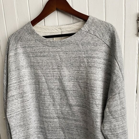 DISCONTINUED Rare V::ROOM Japan. NEW Japanese VROOM Pullover Gray Boat Neck SZ 3 - Picture 1 of 16